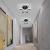 Lustra LED VERTEX HELIX, 15W, lumina Rece/Calda/Neutra, Negru ModernLight Concept