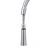 Baterie Bucatarie cu Dus Extractibil Alama Sanitara Argintiu CF/1035/C1 ModernLight Concept