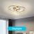 Lustra LED cu telecomanda DARIO 55W, 2 Cercuri, lumina Rece/Calda/Neutra, Dimabila, Auriu ModernLight Concept