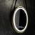 Oglinda LED Rotunda, 60cm, Celeste Royale Gold Eleve MotionGlow Marcello, Sistem Dezaburire, Ceas & Termometru, Dimabila, Curea Detasabila ModernLight Concept