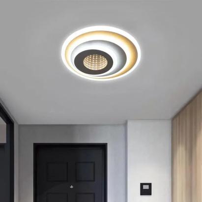Lustra LED NEXA ROTUND 3D 38W, lumina Rece/Calda/Neutra, Alb ModernLight Concept