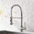 Baterie Bucatarie cu Dus Extractibil, Inox si Alama Crom, YD/101 ModernLight Concept
