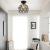Lustra Vera, 1*E27, Negru, Metal si Cristal ModernLight Concept