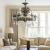 Candelabru Cristal SANSSOUCI Magno, 8xE14, Diametru 65cm, Alama Antichizata ModernLight Concept