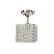 Lustra Catrina, 1*E27, Crom, Metal si Cristal ModernLight Concept