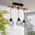 Lustra Marcellus, 3x E27, Maro Negru ModernLight Concept