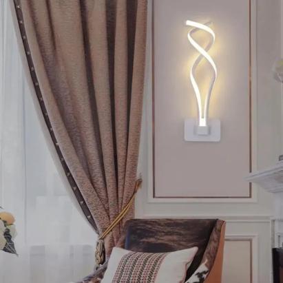 Aplica LED Emili, 40W, Alb, Lumina Rece/Calda/Neutra ModernLight Concept