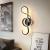 Aplica LED Cheia Sol 11W Lumina Rece/Calda/Neutra Metal Negru ModernLight Concept