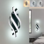 Aplica LED Reid 14W, Lumina Rece/Calda/Neutra, Negru ModernLight Concept