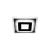 Lustra LED MORNIKA 14W, Diametru 25cm, Patrata, lumina Neutra, Alb ModernLight Concept