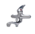 Baterie Cada Crom Lucios - Set Complet cu Pipa Pivotanta de 25cm, Para, Furtun si Excentrice Incluse ModernLight Concept