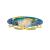 Lustra Beti, 3*E27, Albastru, Lemn ModernLight Concept