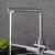 Baterie Bucatarie cu 3 Cai Inox Argintiu CF016 ModernLight Concept