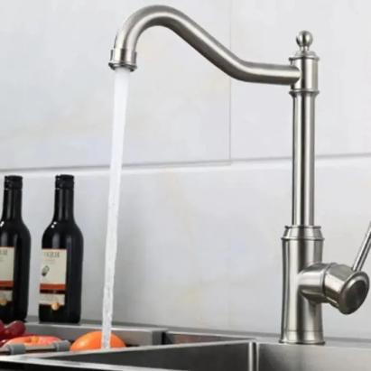 Baterie Bucatarie, Inox SUS304, Satinat, CF024 ModernLight Concept
