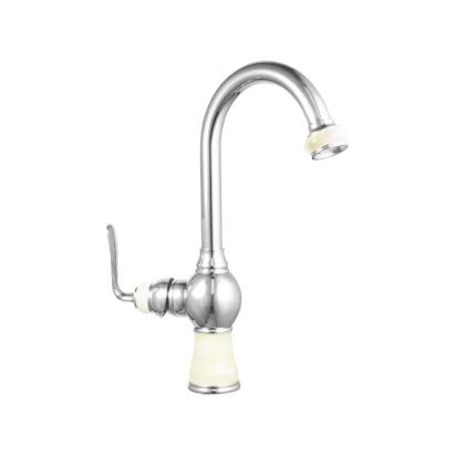 Baterie Bucatarie, Alama Sanitara, Crom cu Imitatie Jad, WZY/308 ModernLight Concept