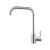 Baterie Bucatarie Monocomanda Pipa Pivotanta Cartus Ceramic Inox Satinat Racorduri Kit Fixare Incluse CF002 ModernLight Concept