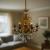 Candelabru Cristal SANSSOUCI Magno, 6xE14, Diametru 60cm, Alama Antichizata ModernLight Concept