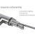 Baterie Bucatarie cu Dus Extractibil, Inox SUS304, Satinat, CF018 ModernLight Concept