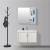 Set Mobilier Baie, Alb, PVC, T356/80 ModernLight Concept