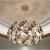 Candelabru Cristal Arian 4x E27 Auriu ModernLight Concept