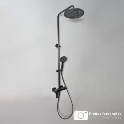 Coloana Dus, Alama Sanitara, Negru, 9810H ModernLight Concept