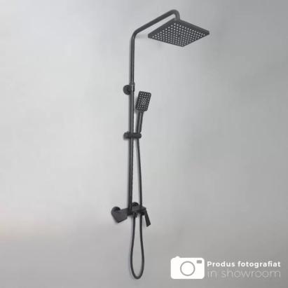 Coloana Dus, Alama Sanitara, Negru, 6720H ModernLight Concept