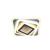 Lustra LED NEXA 3D 45W, Patrata, lumina Rece/Calda/Neutra , Alb ModernLight Concept