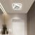 Lustra LED NEXA 3D 45W, Patrata, lumina Rece/Calda/Neutra , Alb ModernLight Concept