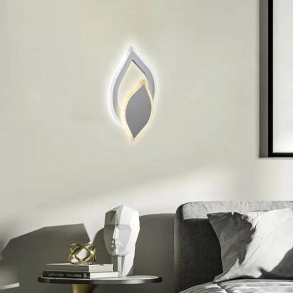 Aplica LED Nina, 10W, Lumina Rece/Calda/Neutra, Alb ModernLight Concept