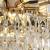 Candelabru Cristal VERSAILLES Eleganza 7x E14, Diametru 49cm, Auriu Lucios, Inaltime Reglabila ModernLight Concept