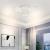 Lustra LED cu telecomanda ORCHID 39W, 3 Petale, lumina Rece/Calda/Neutra, Dimabila, Alb ModernLight Concept