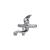 Baterie Cada Crom Lucios - Set Complet cu Pipa Pivotanta de 18cm, Para, Furtun si Excentrice Incluse ModernLight Concept