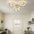 Lustra LED cu telecomanda LILY 44W, 3 Elemente, lumina Rece/Calda/Neutra, Dimabila, Alb ModernLight Concept