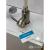 Baterie cu Pipa Flexibila, Inox SUS304, Satinat si Alb, CF025WH ModernLight Concept