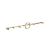 Suport Prosop si Accesorii Baie Auriu GJ620 ModernLight Concept