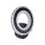 Aplica LED NOVA Rotonda, 16W, Negru & Inox, lumina Calda/Rece/Neutra ModernLight Concept