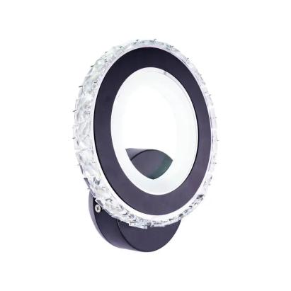 Aplica LED NOVA Rotonda, 16W, Negru & Inox, lumina Calda/Rece/Neutra ModernLight Concept