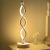 Veioza LED Genom, 36W, Lumina Rece/Calda/Neutra, Plastic si Metal, Alb ModernLight Concept