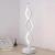 Veioza LED Genom, 36W, Lumina Rece/Calda/Neutra, Plastic si Metal, Alb ModernLight Concept