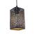 Pendul Izaria, 3*E27, Negru cu Auriu, Metal ModernLight Concept