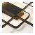 Lustra LED cu telecomanda AXIS 96W, 3 Elemente, lumina Rece/Calda/Neutra, Dimabila, Negru ModernLight Concept