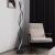 Lampadar LED Upsilon, 48W, 3000K/4000K/6000K, Metal si Acril, Negru ModernLight Concept