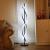 Lampadar LED Upsilon, 48W, 3000K/4000K/6000K, Metal si Acril, Negru ModernLight Concept