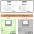 Proiector LED SMD Galaxy, 50W=250W, 6000K, Lumina Rece ModernLight Concept