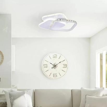 Lustra LED cu cristal ANASTASIA 17W, Diametru 30cm, lumina Rece/Calda/Neutra, Alb ModernLight Concept