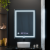 Oglinda LED Rectangulara, 60x80cm, Verite MotionGlow Marcello, Sistem Dezaburire, Ceas & Termometru, Dimabila ModernLight Concept