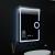 Oglinda LED Rectangulara, 60x80cm, Eclat MotionGlow Marcello, Ceas & Termometru, Sistem Dezaburire, Lupa Cosmetica, Dimabila ModernLight Concept