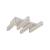 Lustra LED cu telecomanda si cristal PRISCILA 80W, 4 Elemente, Liniara, lumina Rece/Calda/Neutra, Dimabila, Crom Lucios ModernLight Concept