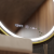Oglinda LED Rotunda, 70cm, Celeste Royale Gold MotionGlow Marcello, Sistem Dezaburire, Ceas & Termometru, Dimabila ModernLight Concept