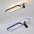 Lustra LED cu Proiector Reglabil FISSO Camilla 48W, lumina Rece/Calda/Neutra, Negru ModernLight Concept